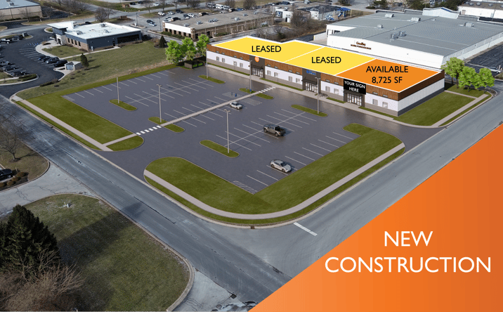 Pictures of Industrial, Office, Retail property located at 8130 Kingston St, Avon, IN 46123 for lease - image #1