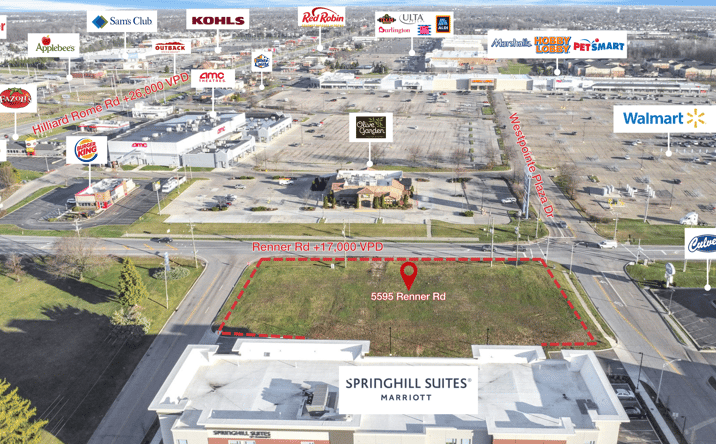 Pictures of Land property located at 5595 Renner Rd, Columbus, OH 43228 for lease - image #1