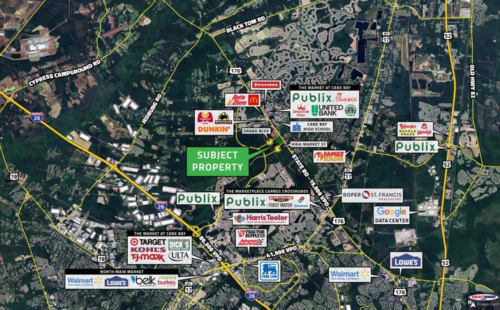 Pictures of Retail, Land property located at State Route 176, Summerville, SC 29486 for lease - image #1