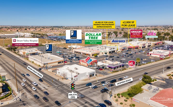 Pictures of Retail property located at 12220 Hesperia Rd, Victorville, CA 92395 for lease - image #1