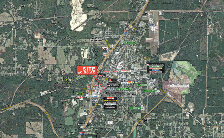 Pictures of Retail property located at 508 S Washington Ave, Cleveland, TX 77327 for lease - image #1