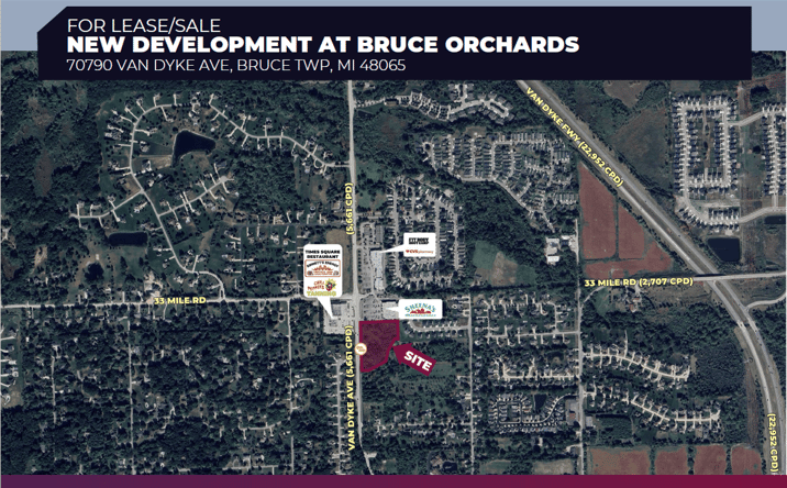 Pictures of Retail, Land property located at 70790 Van Dyke Rd, Romeo, MI 48065 for lease - image #1