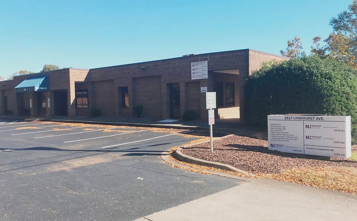 Pictures of Office property located at 2825-2827 Lyndhurst Ave, Winston-Salem, NC 27103 for lease - image #1