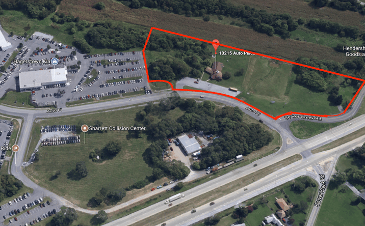 Pictures of Land property located at 10215 Auto Pl, Hagerstown, MD 21740 for lease - image #1