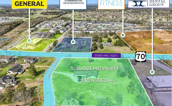 Pictures of Retail, Land, Office property located at 101 Lei Lani Dr, Lebanon, TN 37087 for lease - image #1