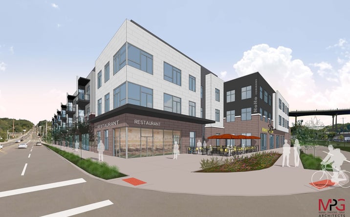 Pictures of Retail, Office, Restaurant property located at 213 N Howard St, Akron, OH 44304 for lease - image #1