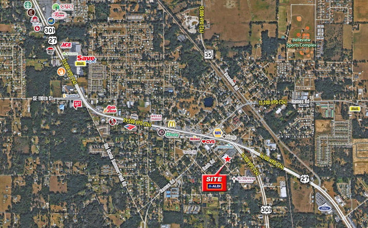Pictures of Retail property located at 11310 US-301, Belleview, FL 34420 for lease - image #1