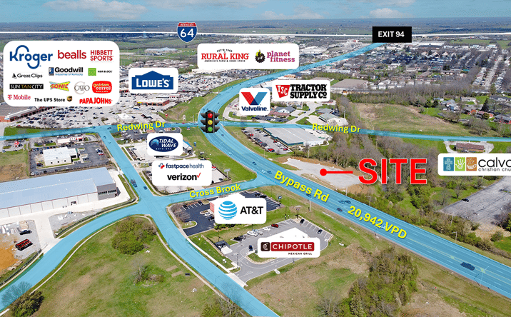 Pictures of Land, Retail property located at 1730 Bypass Rd, Winchester, KY 40391 for lease - image #1