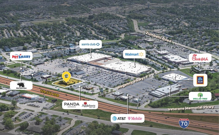 Pictures of Land property located at 2911 Veterans Memorial Pkwy, Saint Charles, MO 63303 for lease - image #1