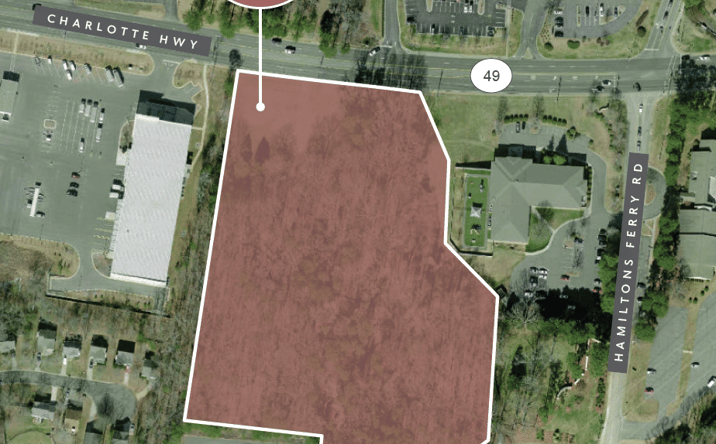 Pictures of Land property located at 104 Hamiltons Ferry Rd, Clover, US 29710 for lease - image #1