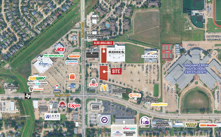 Pictures of Retail, Land property located at 7150 Barker Cypress Rd, Houston, TX 77433 for lease - image #1