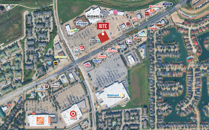 Pictures of Retail, Land property located at 12330 Farm to Market 1960 Rd W, Houston, TX 77065 for lease - image #1