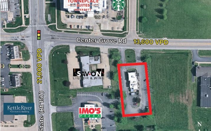 Pictures of Retail, Restaurant property located at 6104 Center Grove Rd, Edwardsville, IL 62025 for lease - image #1