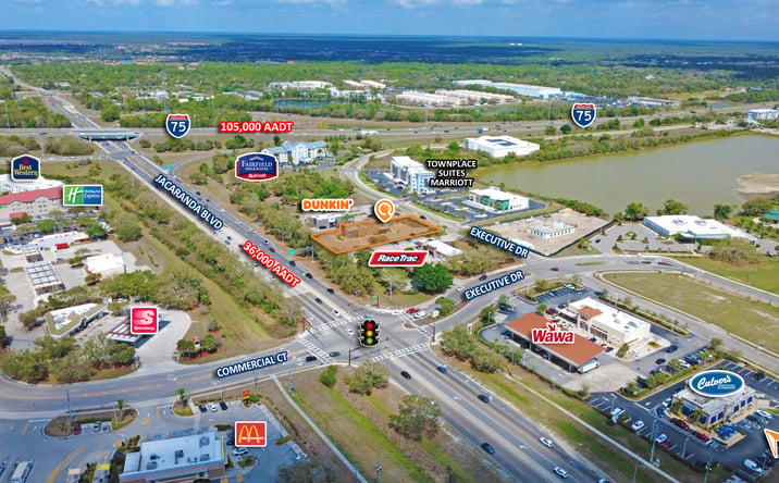 Pictures of Retail, Restaurant property located at I-75 & Jacaranda Blvd, Venice, FL 34292 for lease - image #1