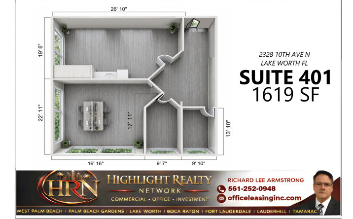 Pictures of Office property located at 2328 10th Avenue North, Lake Worth Beach, FL 33461 for lease - image #1