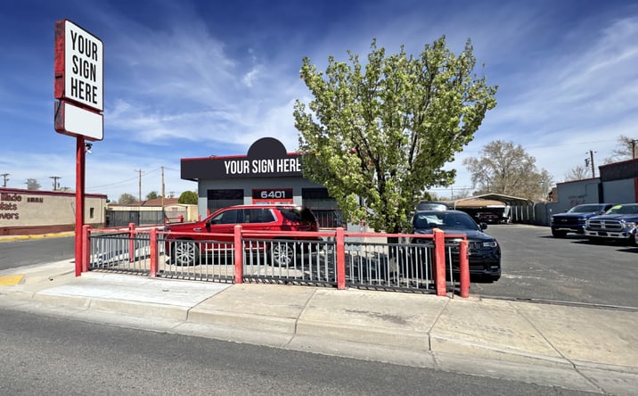 Pictures of Retail property located at 6401 Lomas Blvd NE, Albuquerque, NM 87110 for lease - image #1