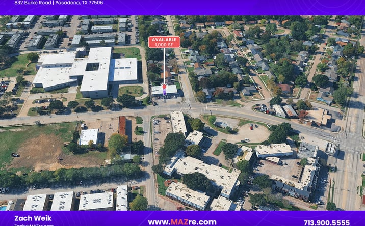 Pictures of Retail property located at 832 Burke Rd, Pasadena, TX 77506 for lease - image #1