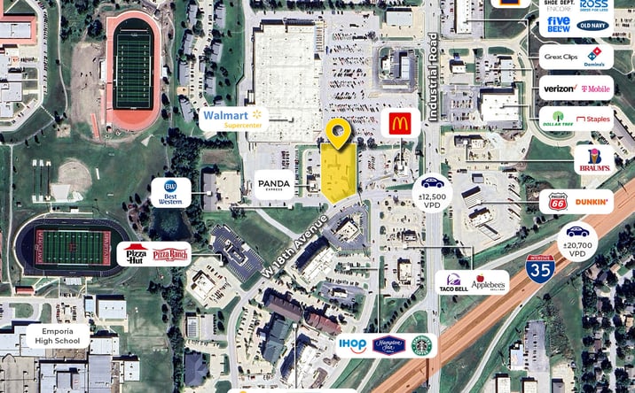Pictures of Land property located at 2830 W 18th Ave, Emporia, KS 66801 for lease - image #1