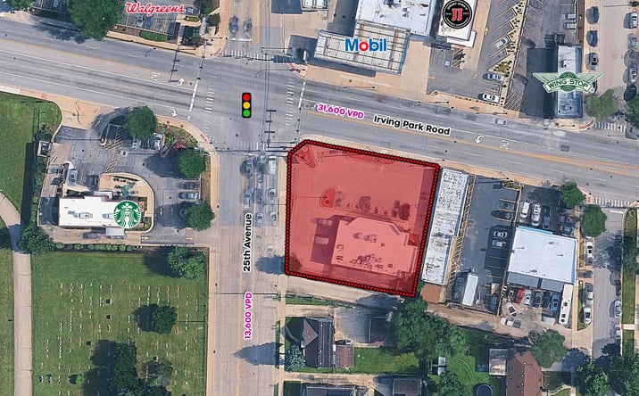 Pictures of Retail property located at 9753 W Irving Park Rd, Schiller Park, IL 60176 for lease - image #1