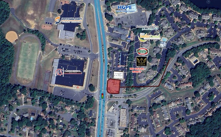 Pictures of Retail, Land property located at 11101 Leavells Rd, Fredericksburg, VA 22407 for lease - image #1