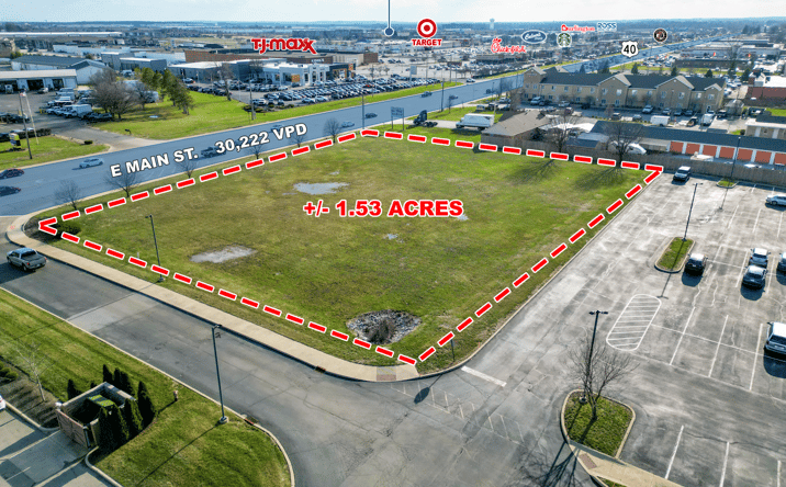 Pictures of Land property located at 2702 E Main St, Plainfield, IN 46168 for lease - image #1