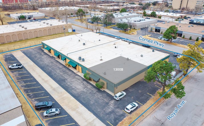 Pictures of Office, Industrial property located at 1300 Cornell Pkwy, Oklahoma City, OK 73108 for lease - image #1