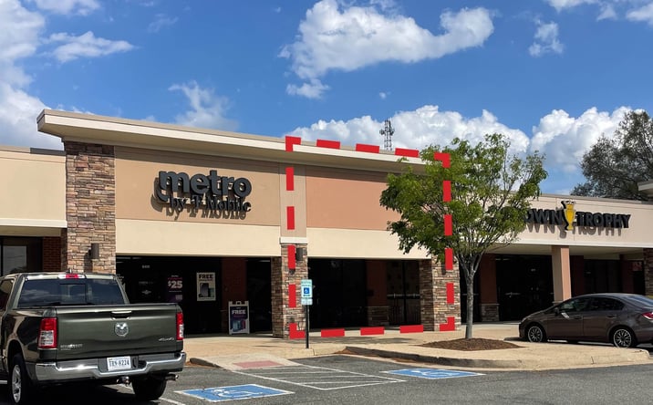Pictures of Retail property located at 8115 Staples Mill Road, Richmond, VA 23228 for lease - image #1