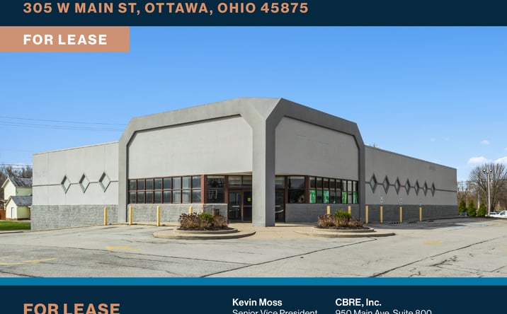 Pictures of Retail property located at 305 W Main St, Ottawa, OH 45875 for lease - image #1