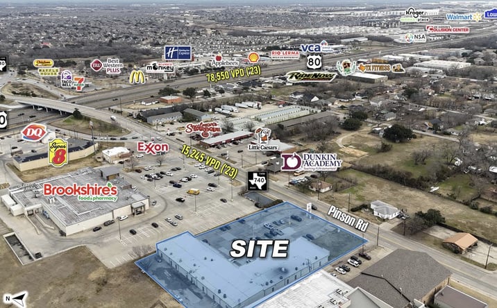 Pictures of Restaurant, Retail property located at 425 Pinson Rd, Forney, TX 75126 for lease - image #1