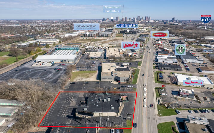 Pictures of Restaurant, Retail property located at 1130 Dublin Rd, Columbus, OH 43215 for lease - image #1