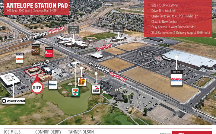 Pictures of Retail, Restaurant property located at 1602 S 3000 W, Syracuse, UT 84075 for lease - image #1