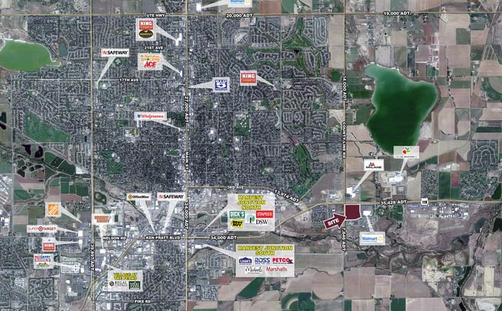 Pictures of Retail, Land property located at SEQ HWY 119 & County Line Road, Longmont, CO 80501 for lease - image #1