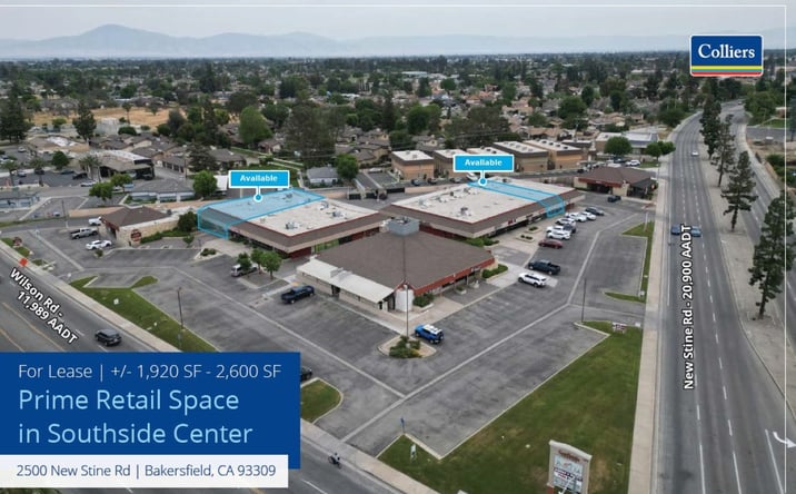 Pictures of Retail property located at 2500 New Stine Rd, Bakersfield, CA 93309 for lease - image #1