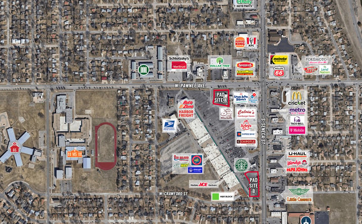 Pictures of Land property located at 1215 W Pawnee St, Wichita, KS 67213 for lease - image #1