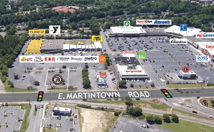 Pictures of Retail property located at 406 E Martintown Rd, North Augusta, SC 29841 for lease - image #1