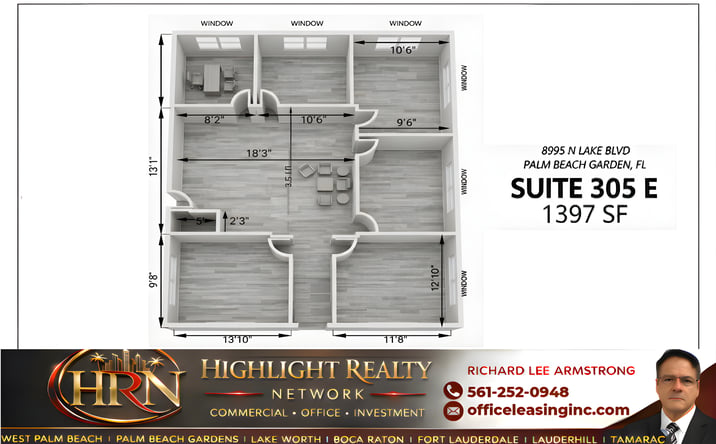Pictures of Office property located at 8895 N Military Trl, Palm Beach Gardens, FL 33410 for lease - image #1