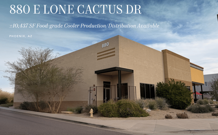 Pictures of Industrial, Special Purpose property located at 880 E Lone Cactus Dr, Phoenix, AZ 85024 for lease - image #1