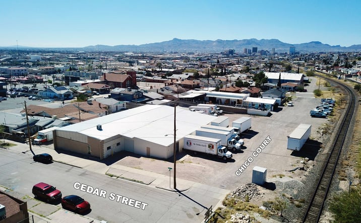Pictures of Industrial property located at 1013 Cedar St, El Paso, TX 79903 for lease - image #1