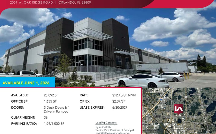 Pictures of Industrial property located at 2001 W Oak Ridge Rd, Orlando, FL 32809 for lease - image #1