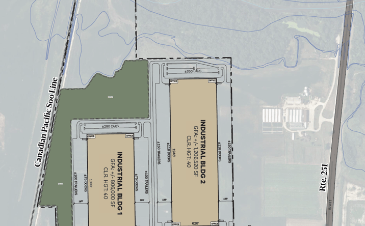 Pictures of Industrial, Land property located at NWC of 251 and E. Edson Road, Rockford, IL 61020 for lease - image #1