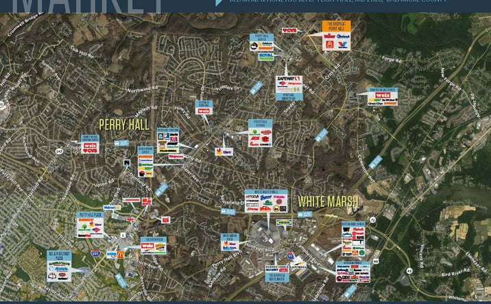 Pictures of Retail property located at Belair Road & Honeygo Blvd, Perry Hall, MD 21128 for lease - image #1