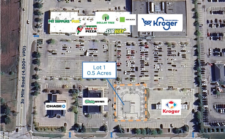 Pictures of Retail, Restaurant, Land property located at 64660 Van Dyke Ave, Washington, MI 48095 for lease - image #1