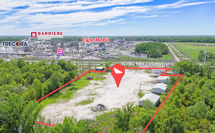 Pictures of Land property located at 13118, 13130 Scenic Hwy, Baton Rouge, LA 70807 for lease - image #1