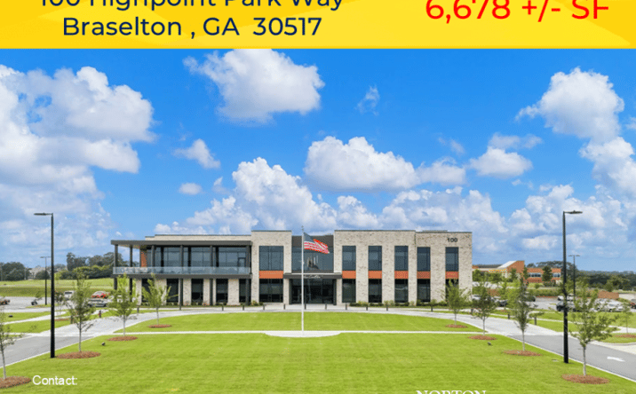 Pictures of Office property located at 100 High Pt Pkwy, Braselton, GA 30517 for lease - image #1