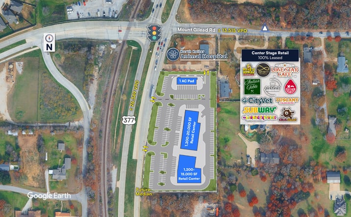 Pictures of Retail property located at 1200 N Main St, Keller, TX 76248 for lease - image #1