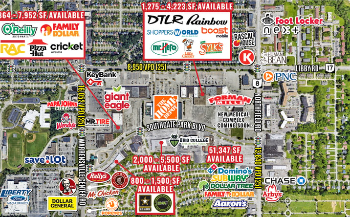 Pictures of Retail property located at 20950 Libby Rd, Maple Heights, OH 44137 for lease - image #1