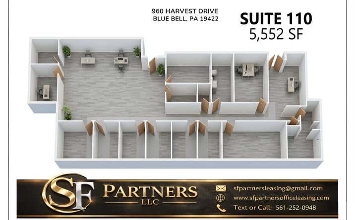 Pictures of Office property located at 960 Harvest Drive, Blue Bell, PA 19422 for lease - image #1