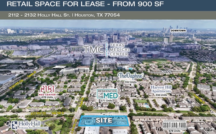 Pictures of Retail, Restaurant property located at 2112 Holly Hall St, Houston, TX 77054 for lease - image #1