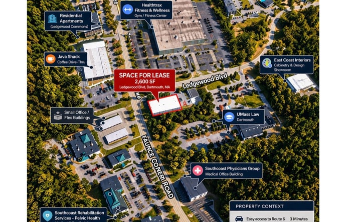 Pictures of Office property located at 365 Faunce Corner Rd, Dartmouth, MA 02747 for lease - image #1