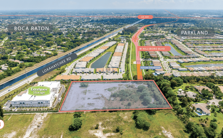 Pictures of Land property located at 12000 Loxahatchee Road, Parkland, FL 33076 for lease - image #1